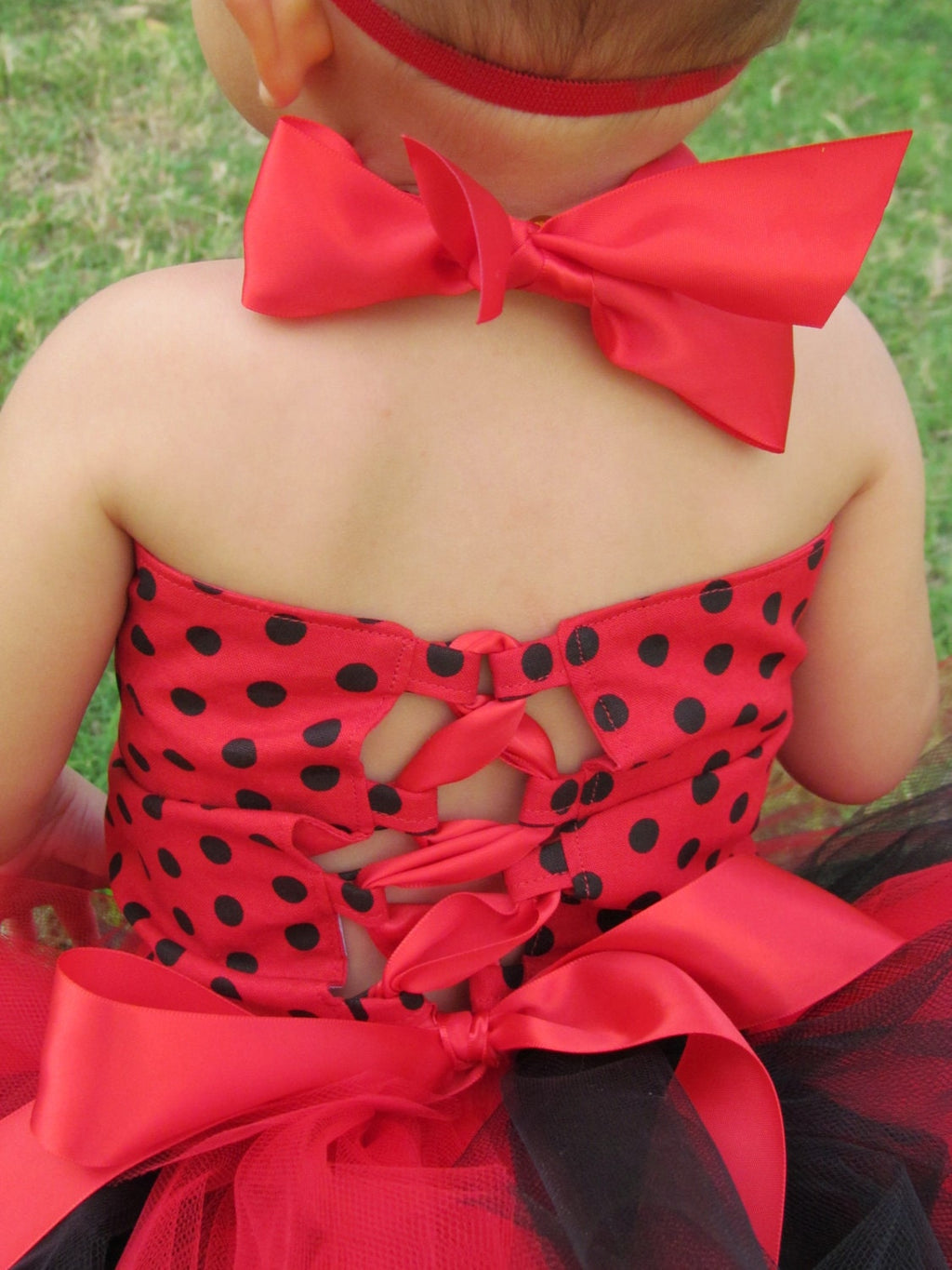 Red Black Polka Dot Baby Tutu Outfit Minnie Inspired Baby Girl Outfit First Birthday Cake Smash Outfit Baby Shower Gift