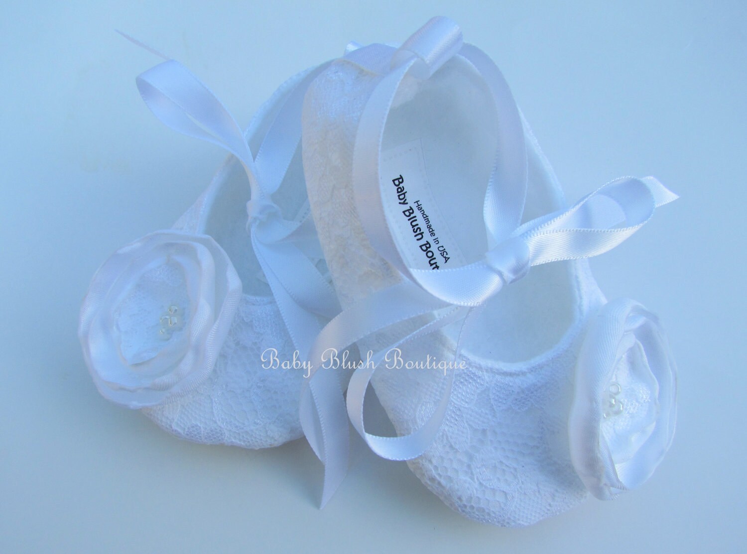 White Lace Baby Shoes Vintage Infant Ballerina Slippers Christening Baptism Baby Girl Dress Shoes Newborn Photo Outfit Gift