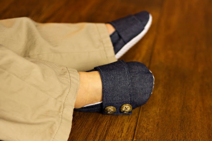 Denim Baby Boy Shoes Soft Sole Infant Shoes Casual Baby Shoes Newborn Everyday Shoes Baby Shower Gift Toddler First Walking Shoes