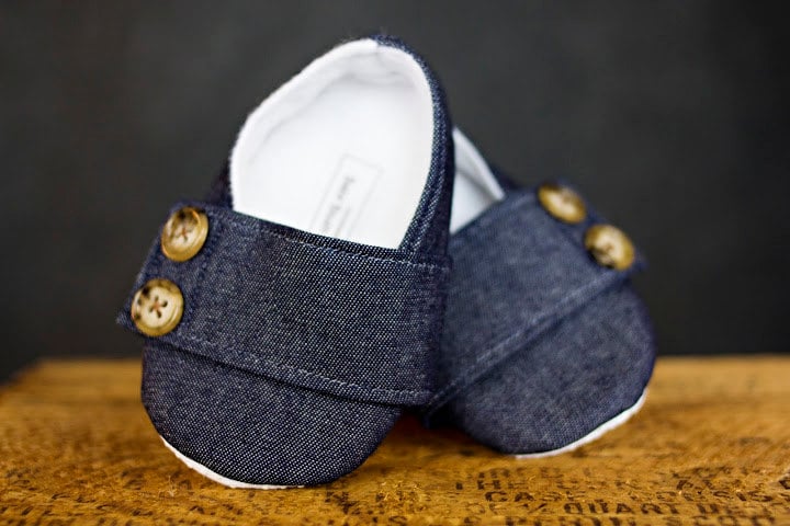Denim Baby Boy Shoes Soft Sole Infant Shoes Casual Baby Shoes Newborn Everyday Shoes Baby Shower Gift Toddler First Walking Shoes