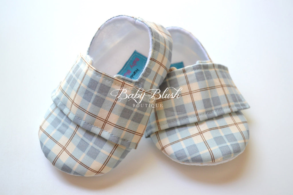 Light Blue Baby Boy Shoes Soft Sole Infant Shoes Newborn Baby Shoes Boy Everyday Shoes Baby Shower Gift Toddler First Walking Shoes