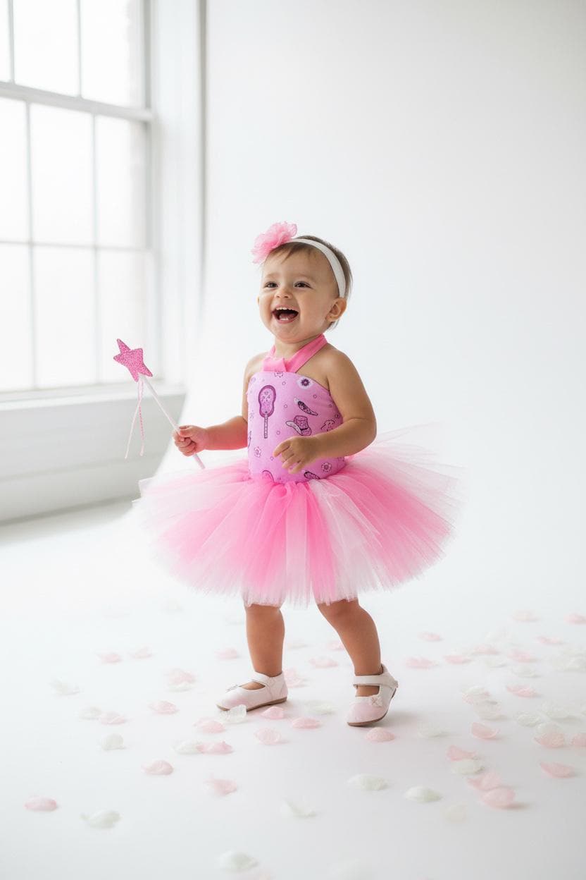 Pink Cowgirl Baby Tutu Outfit Western Baby Girl Outfit First Birthday Pink Tutu Outfit Cake Smash Outfit Baby Shower Gift