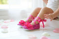 Fuchsia Sequin Baby Shoes Sparkle Infant Ballerina Slippers Baby Girl Dress Shoes Birthday Outfit Baby Shower Gift Glitter Boutique Shoes
