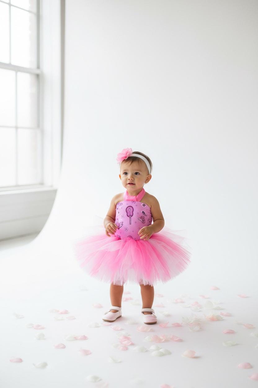 Pink Cowgirl Baby Tutu Outfit Western Baby Girl Outfit First Birthday Pink Tutu Outfit Cake Smash Outfit Baby Shower Gift