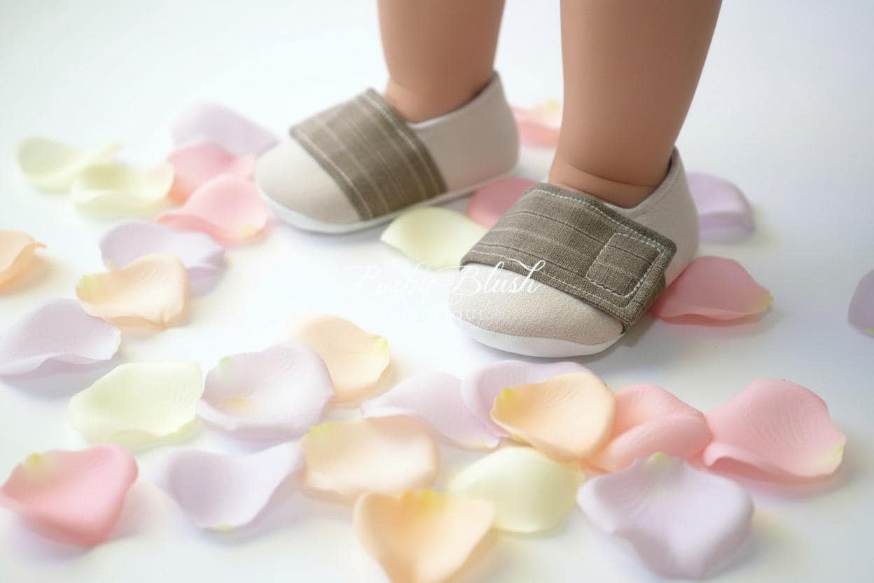 Beige Brown Baby Boy Shoes Soft Sole Infant Shoes Neutral Baby Shoes Newborn Everyday Shoes Baby Shower Gift Toddler First Shoes