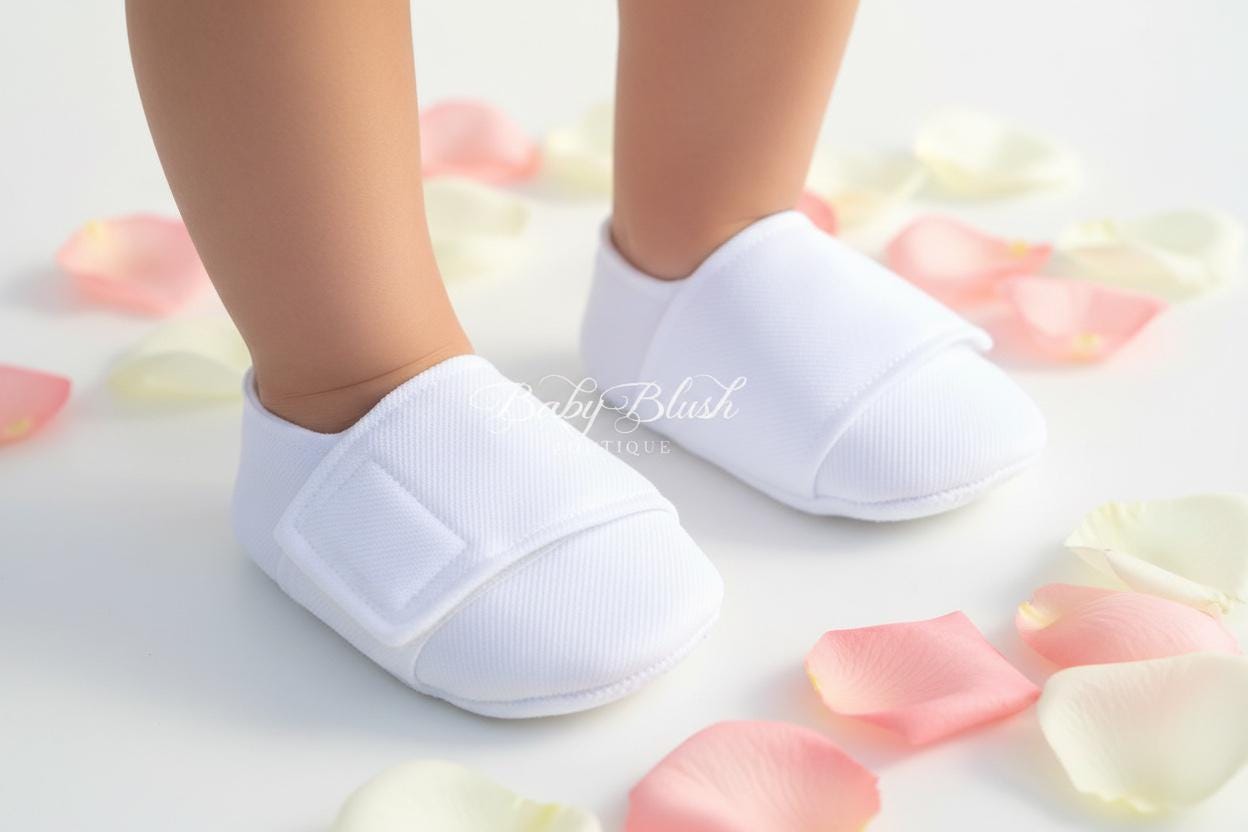 White Baby Boy Shoes Soft Sole Infant Shoes Newborn Coming Home Shoes Christening Baby Shoes Baby Shower Gift Toddler First Shoes