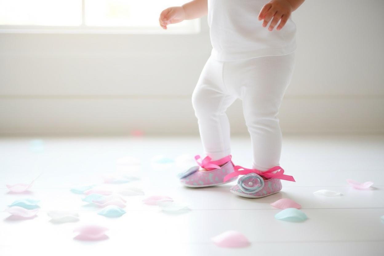 Aqua Baby Shoes Hot Pink Lace Infant Ballerina Slippers Bright Baby Girl Outfit Photo Shoes Baby Shower Gift Boutique Shoes