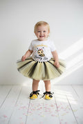 Grandma's Honey Bee Outfit, Bee Birthday Outfit Girl, Bumble Bee Tutu Set, Baby Girl Birthday Outfit, Cake Smash Outfit, Granddaughter Gift